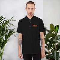 PSR_Black_Embroidered Polo Shirt