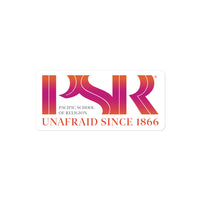 PSR Logo Sticker - Gradient Pink