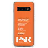 PSR R-Words Samsung Case - Orange